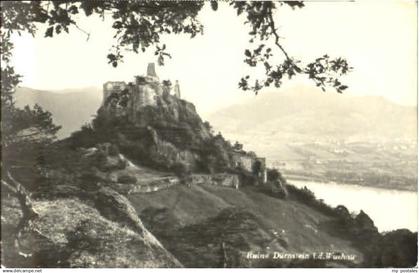 Duernstein Wachau Ruine Duernstein Wachau  x 1955