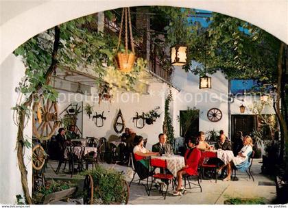 Hainburg Donau Buschenschenke Garten-Ansicht