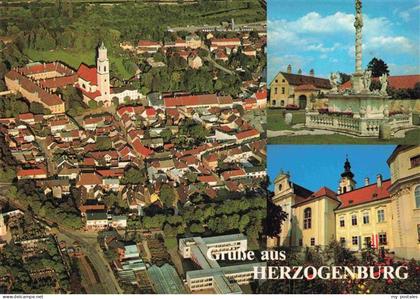 Herzogenburg Niederoesterreich AT Fliegeraufnahme St Andrae Heiligenkreuz Gutenb