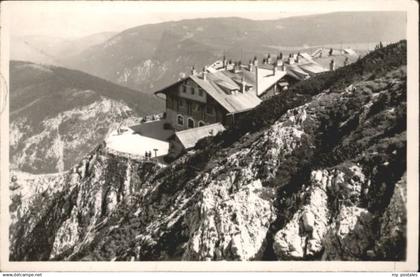 Puchberg Schneeberg Puchberg [Stempelabschlag] Schneeberg Hotel Hochschneeberg