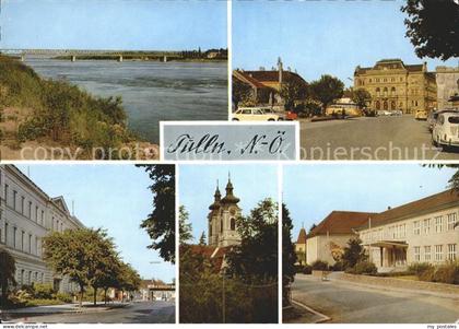 Tulln Donau Teilansichten Bruecke Kirche