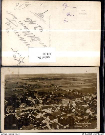 124301,Altheim Fliegeraufnahme 1950