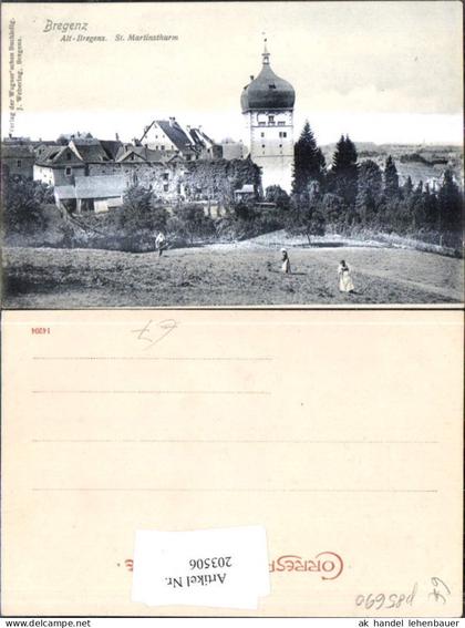 Bregenz Alt-Bregenz St. Martinsturm Turm