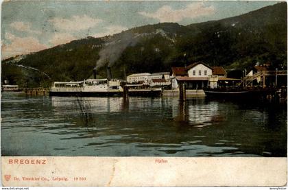 Bregenz/Vorarlberg, div.Orte und Umgebung - Bregenz, Hafen