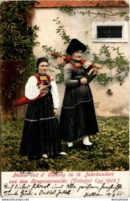 Bregenzerwaldorte/Vorarlberg - Bregenzerwald - Namm und d-Schmeig im 18 JH.