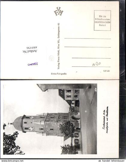 693520 Fischamend Hauptplatz Stadtturm