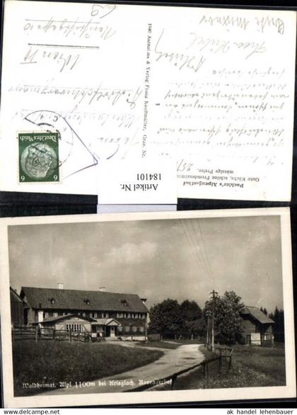 184101,Waldheimat b. Krieglach Roseggerhof