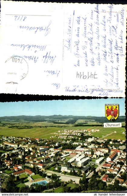 741914 Fliegeraufnahme Oberwart mit Freibad pub Alpine Luftbild FÖ 56507