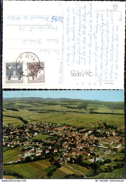 741915 Fliegeraufnahme Oberwart Totale pub Alpine Luftbild