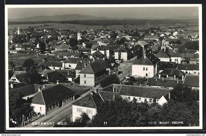 AK Oberwart /Bgld., Panorama mit Kirchtürmen