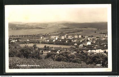 AK Pinkafeld /Steiermark, Gesamtansicht des Ortes