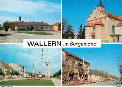 Wallern Burgenland Teilansichten Kirche