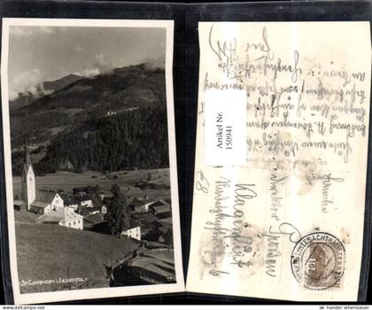 150941,St Lorenzen i. Leschtal Ansicht 1932 Wiesen Frohn St Radegund