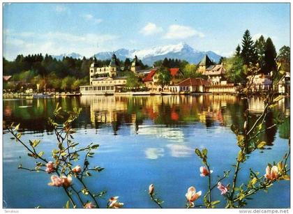 AUTRICHE - AUSTRIA - OSTERREICH - CARINTHIE  - KÄRNTEN - KURORT VELDEN am WÖRTHER SEE mit Mittagskogel 2144 m -