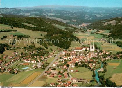 Gurk Fliegeraufnahme mit Dom Salvatorianerkolleg Mausoleum