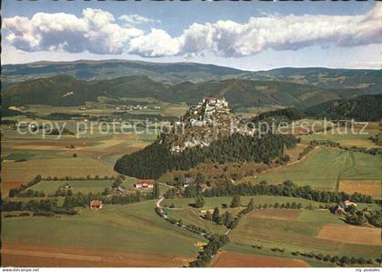 Hochosterwitz Burg Fliegeraufnahme Burg