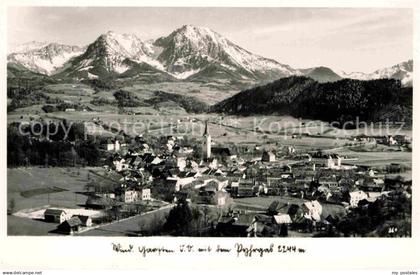 Windisch Gastein Panorama Blick zum Pyhrgas Ennstaler Alpen