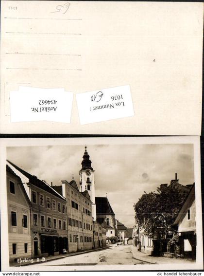 434662,Eferding Straßenansicht Stadelmannn Kirche