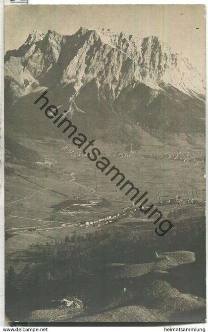 Ehrwald - Foto-Ansichtskarte - Verlag Luis Gruber Ehrwald 20er Jahre