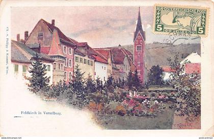Österreich - FELDKIRCH - Künstlerpostkarte