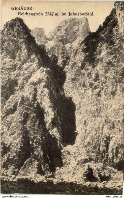 Admont/Gesäuse/Steiermark und Umgebung - Gesäuse: Reichenstein im Johnsbachtal