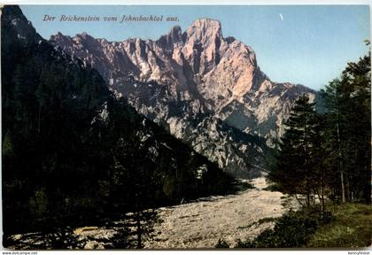 Gesäuse/Steiermark - Gesäuse, Der Reichenstein vom Johnsbachtal aus