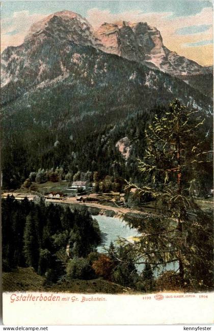 Gesäuse/Steiermark - Gesäuse, Gstatterboden mit Gr. Buchstein