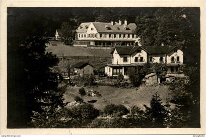 Gesäuse/Steiermark - Gesäuse, Hotel u. Bahnhof Gstatterboden Ennstal