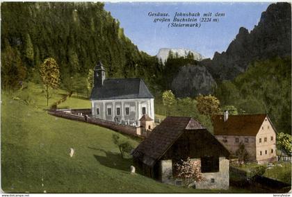 Gesäuse/Steiermark - Gesäuse, Johnsbach mit dem grossen Buchstein