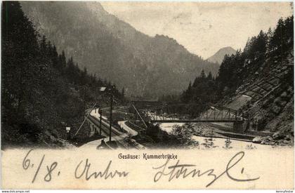 Gesäuse/Steiermark - Gesäuse, Kummerbrücke