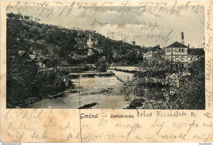 Gmünd - Remsbrücke