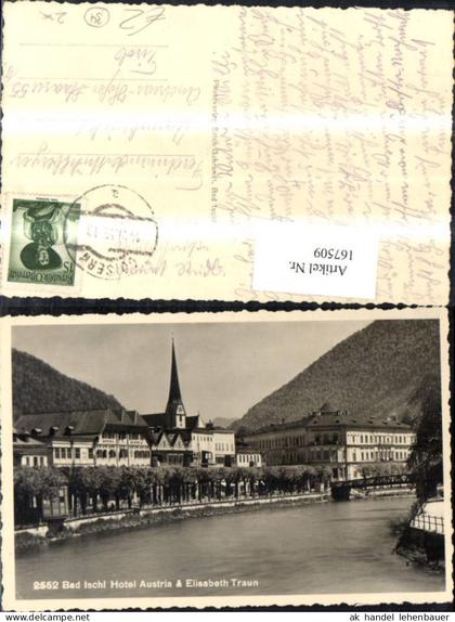 167509,Bad Ischl Hotel Austria u. Elisabeth Traun
