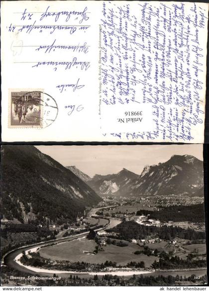 399816,Ebensee Totale Bergkulisse