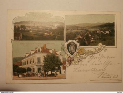 Gratwein / Gratkorn , 1907 , Radfahrer-Verband , Hans Rinner - Gasthof , Restaurant , Ansichtskarte , AK !
