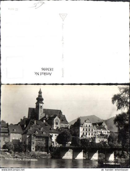 183696,Frohnleiten Ansicht m. Brücke