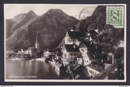 Vintage postcard, Austria Hallstatt, Salzkammergut