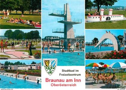 72932280 Braunau Inn Stadtbad Details Minigolanlage Braunau Inn