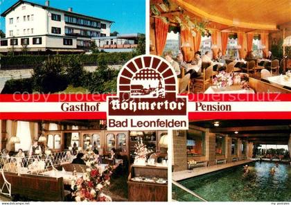 73642372 Bad Leonfelden Gasthof Pension Boehmertor Hallenbad Bad Leonfelden