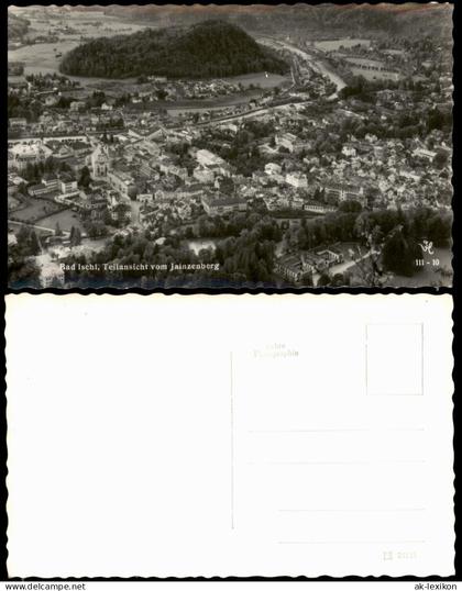 Ansichtskarte Bad Ischl Bad Ischl Teilansicht vom Jainzenberg 1950