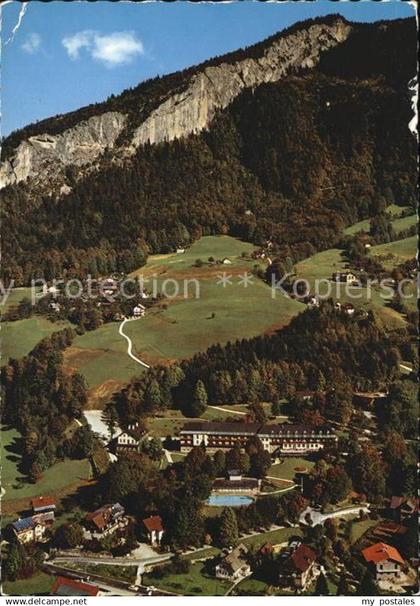 Bad Goisern Salzkammergut Fliegeraufnahme Jodschwefelbad