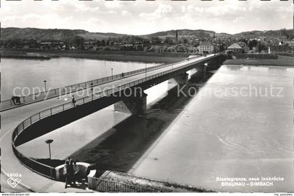 Braunau Inn Oberoesterreich Staatsgrenze Innbruecke Braunau Simbach