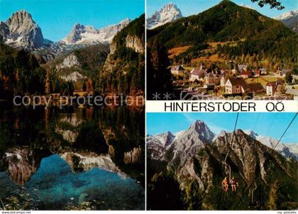 Hinterstoder AT Polsterlucke mit Totem Gebirge Hinterstoder Baernalmlift