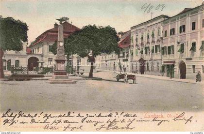 Lambach Traun Oberoesterreich AT Stadtzentrum Denkmal