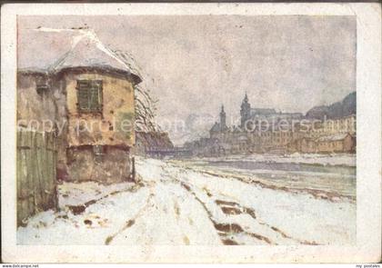 Steyr Enns Oberoesterreich an der Enns Kuenstlerkarte