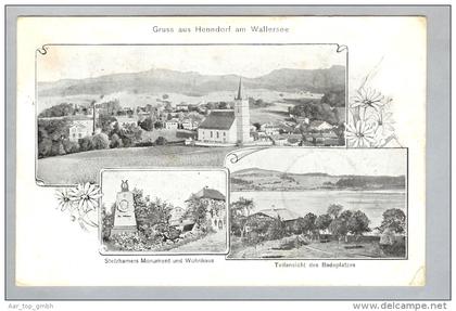 AK AT Salzb. Henndorf a.Wallersee 1907-05-06 Fotokarte