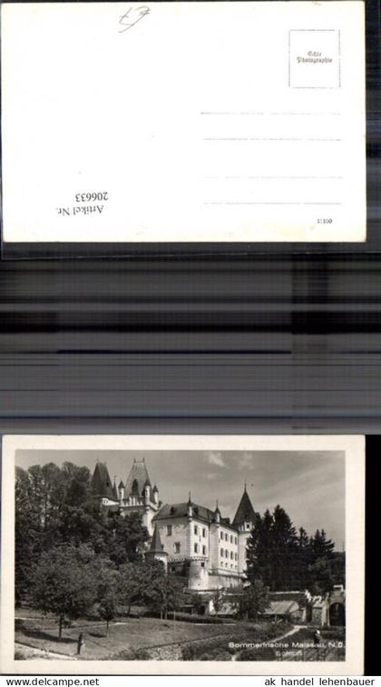 206633,Foto Ak Maissau Schloß