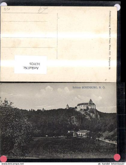 163926,Schloss Rosenburg Rosenburg-Mold