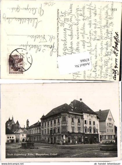 87066,Eggenburg Hauptplatz Cafe Eggenburg