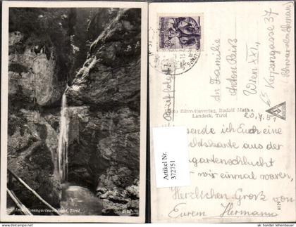 372751,Imst Rosengartenschlucht Wasserfall