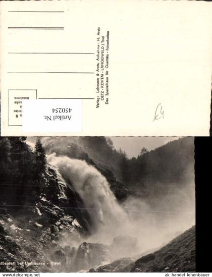 450254,Stuibenfall Wasserfall b. Umhausen